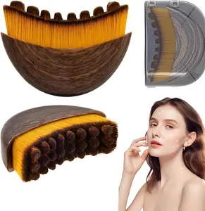 2025 New Facial Sculpting Brush, Face Slimming Massager, Dry Brush, Jawline Sculpting Tool Effectively tones facial muscles to enhance jawline definition Ergonomic design for precise skin contact Relieves fatigue (1-piece set)