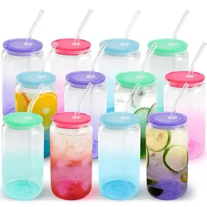 16 oz colored glass cup. 16 oz colored glass cup.