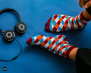Cotton Ankle Socks: DANDY MAROON Ankle Length Socks