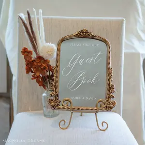 Guest Book Sign for Wedding Table