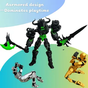 Titan 13 Action Figure,Assembly Completed 3D Printed T13 Multi-Jointed Movable Robot with Full Articulation, Lucky 13 Nova 13 Dummy 13