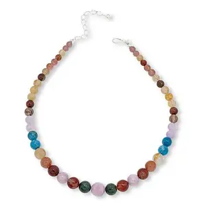 Mine Finds by Jay King Multicolor Multigemstone Bead 18" Necklace