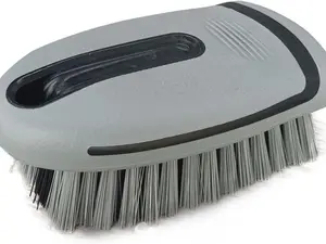 Carpet and Upholstery Cleaning Brush - Stiff Bristle Car Cleaning Brush for Car Interior and Home - Auto Detailing Leather Brush