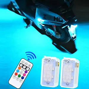 Electric Vehicle Night Light, Motorcycle Flashing Light, Drone Airplane Light, Wireless Remote Control Warning Light, No Wiring