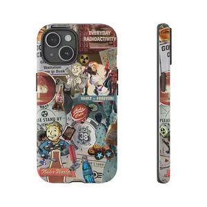 Fallout phone case Fallout scrapbook collage Tough Cases