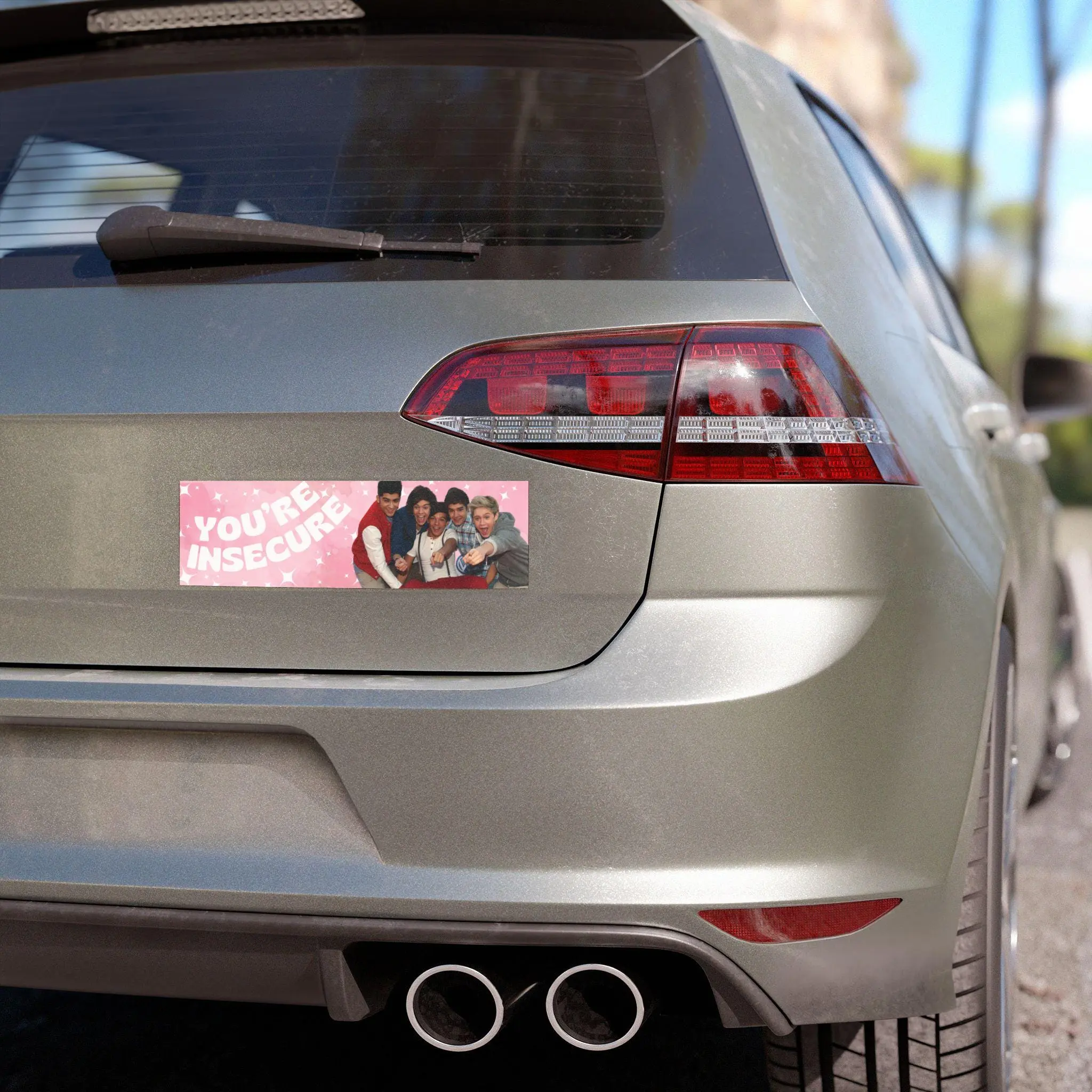 One Direction You're Insecure Car Magnet