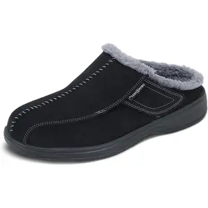 Orthofeet Men'S Orthopedic Clog Slipper with Arch Support Asheville