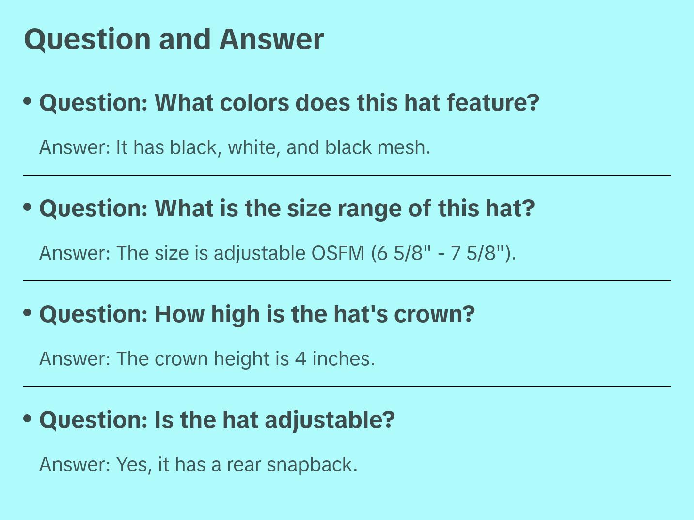 Cabron Y Vago Black/White/Black flat visor hat / gorra de visera plana