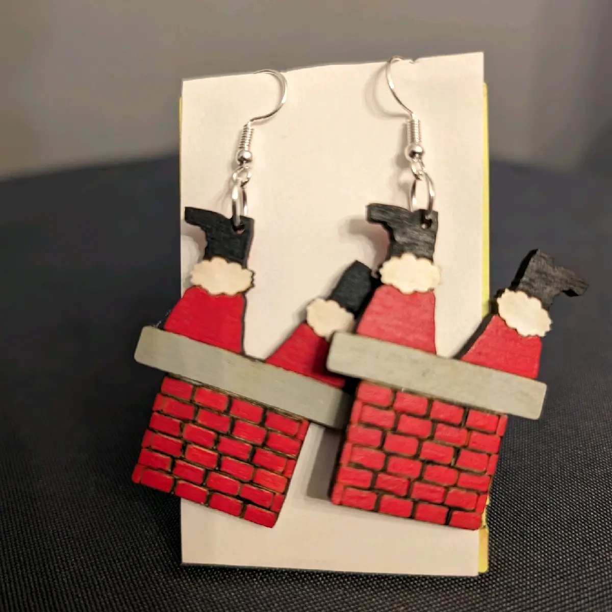 Santa Earrings