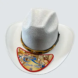 Apache Hat Sinaloa - Bold Apache-inspired Design with Sinaloa Tag for Authenticity and Versatile Pairing Perfect for Bold Fashion Statements