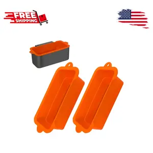 Silicone Grease Cup Liners for Blackstone 36 28 22 17 Inch Griddle, 2 Pack