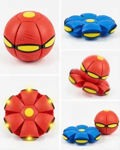 Stomping ball, flying disc ball, deformable stress-relief bouncy ball, frisbee, parent-child interactive toy ball, high-elasticity bouncing ball Adjustable Baseball Training Set for Kids Retractable Multi-Color Lightsaber Indoor-Outdoor Stepping Stones