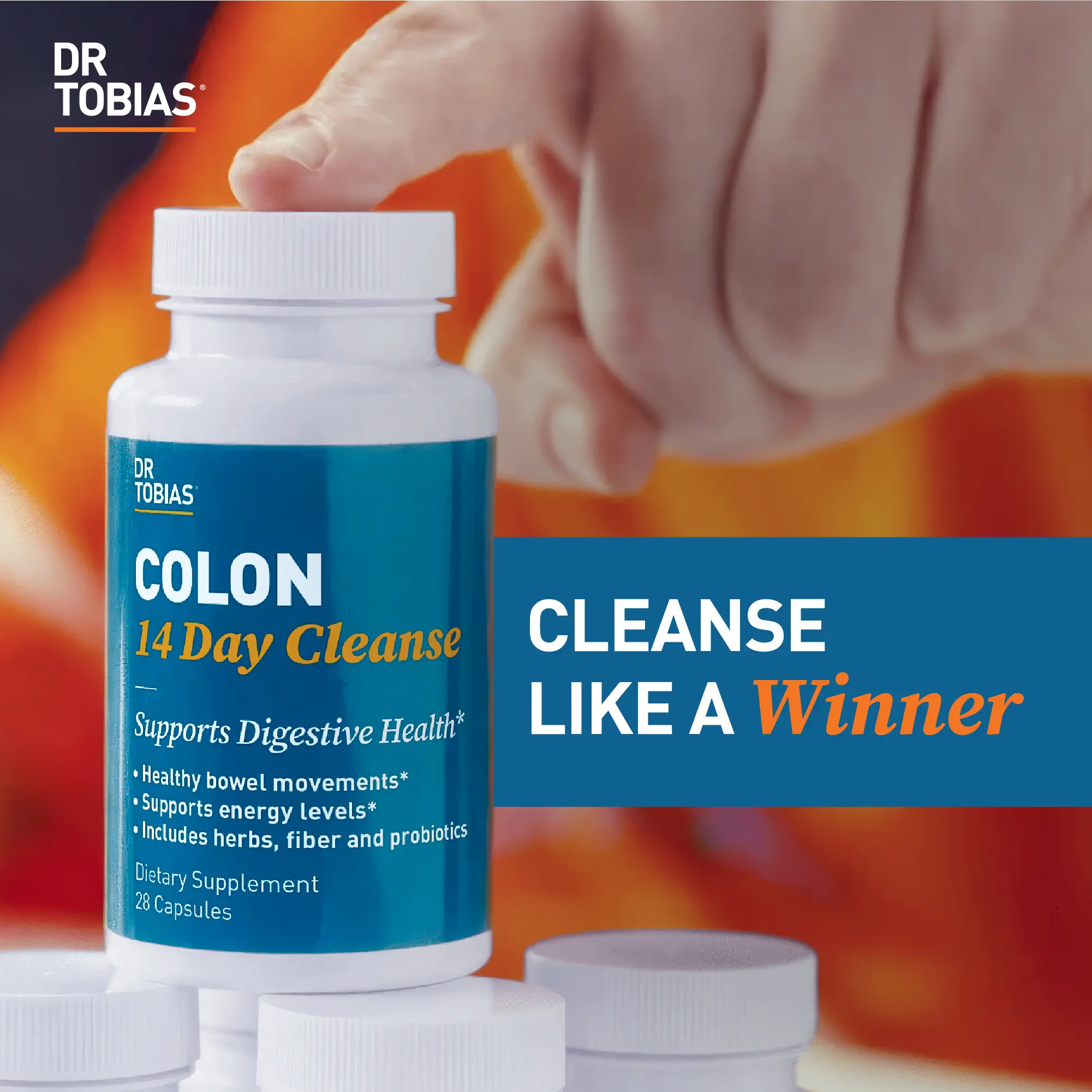Colon 14 Day Cleanse 3 Pack with Fiber & Herbal Blend, Digestive Wellness Colon Cleanse Supplement with Aloe Vera, Senna Leaf & Cascara Sagrada, 28 Capsules