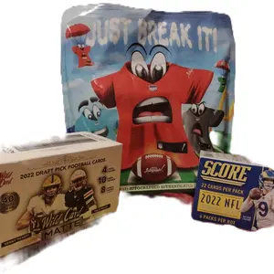 1 Autograph jersesy just break it (2) boxes of cards ......one score "22 and wild card matte