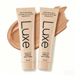 Color Changing Foundation for Women – Instantly Adapts to Your Skin Tone – Buildable Light-to-Medium, Medium Dark-to-Dark, Coverage – 12-Hour Wear – Natural Dewy Finish