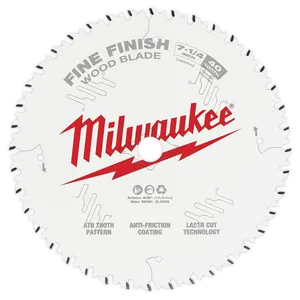 Milwaukee 48-40-0622 6-1/2" 40T Fine Finish Circular Saw Blade