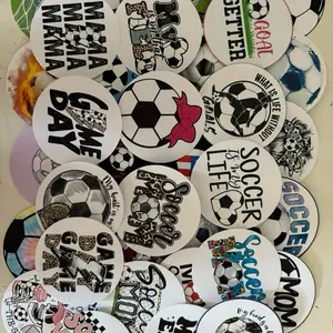 Soccer cardstock freshie inserts