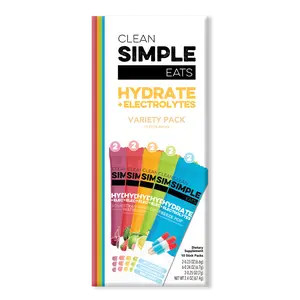 Hydrate + Electrolytes: Variety Pack (10 Single Serving Stick Packs) Hydrate + Electrolytes: Variety Pack (10 Single Serving Stick Packs)