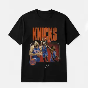 New York Team Graphic Tee, Vintage Basketball Team Shirt, NYC Hoops Fan Apparel, Sports Gift for Fans, Gildan 5000 Heavy Cotton