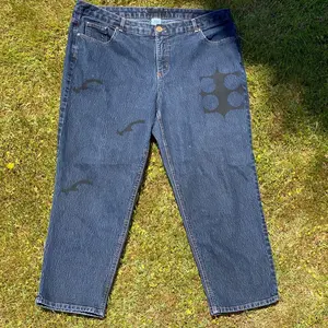 Custom denims jeans (SYK-AMORE) men’s streetwear pants