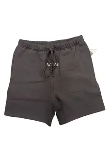 Iron-Black Sweatshorts--Unisex, Relaxed CleanFit Casual Streetwear Style