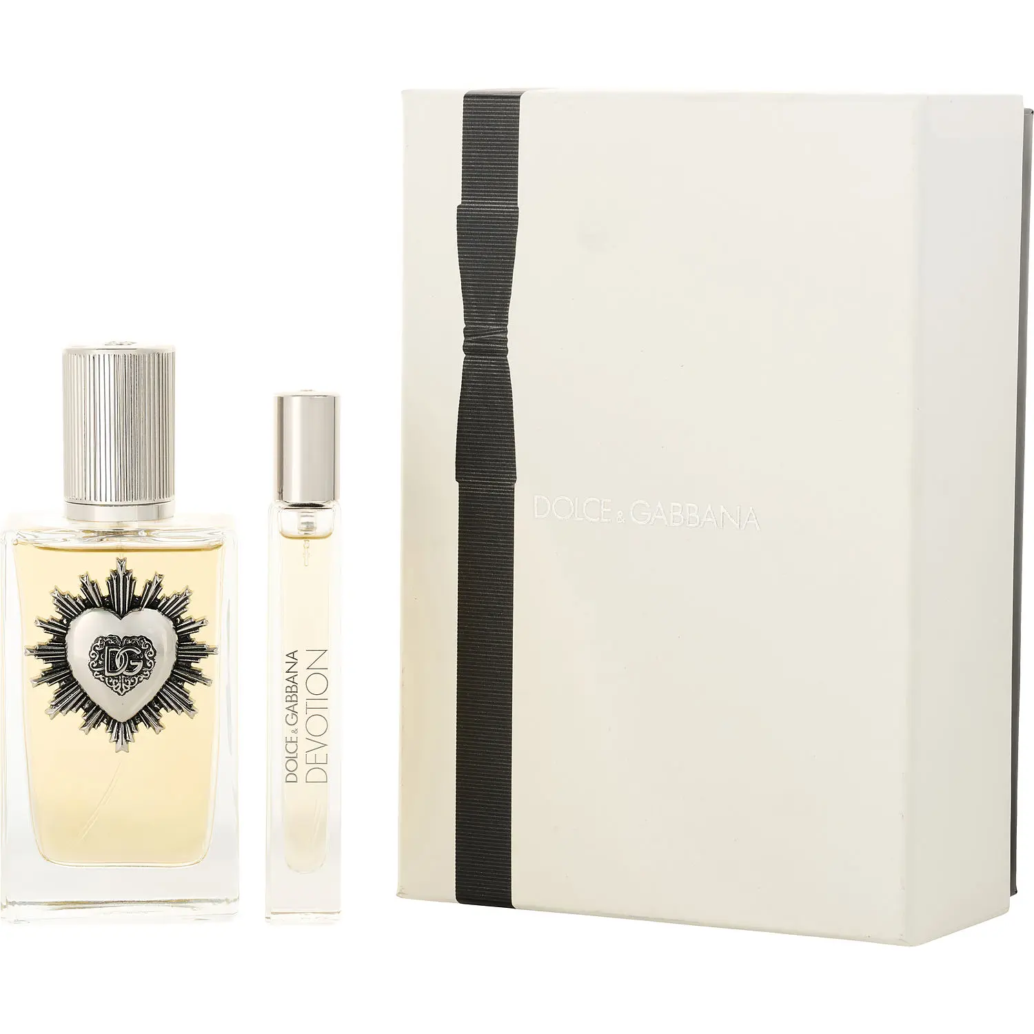 Dolce & Gabbana Devotion Set-Eau De Parfum Spray 3.3 Oz & Parfum Spray 0.34 Oz Mini For Men