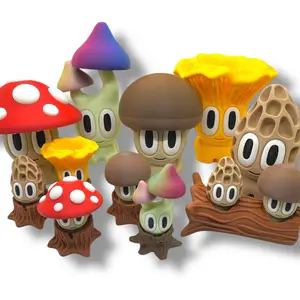 Blob Mushroom - 3d Printed Mushroom Decor Blob Mushroom - 3d Printed Mushroom Decor
