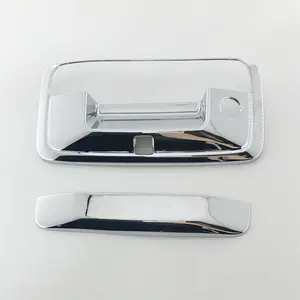 Suitable for 14-19 Chevrolet Silverado rear handle cover camera hole modification decoration