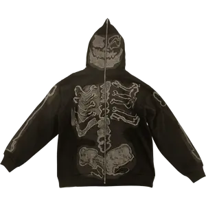 Cactus Jack x Fragment Skeleton Graffiti Full Zip Hoodie Redux (ComplexCon)