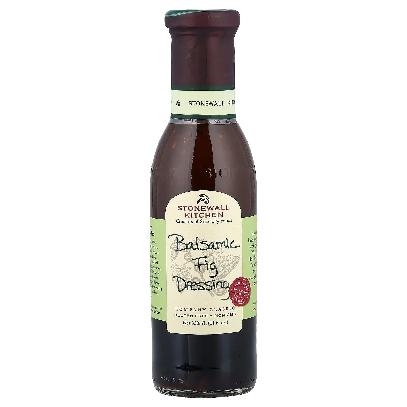 Stonewall Kitchen Balsamic Fig Dressing, 11 fl oz (330 ml)
