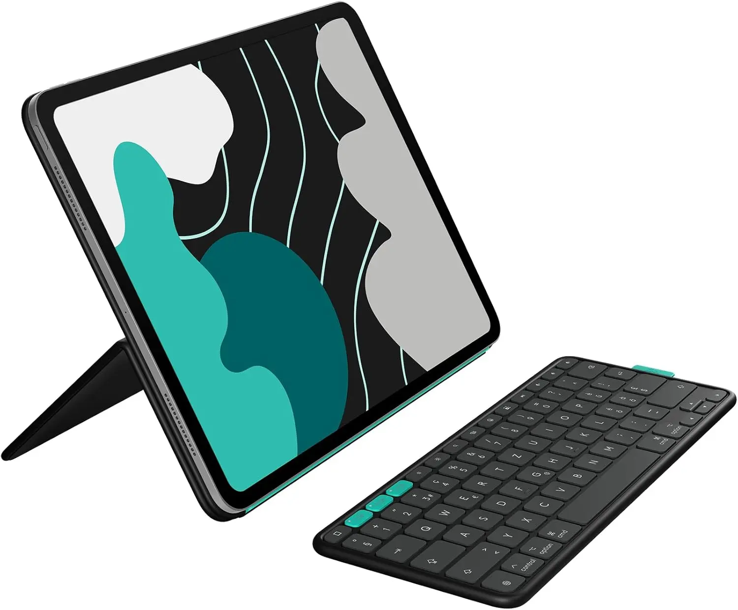 Logitech Flip Folio Keyboard Case for iPad Pro 13-inch M4 & M5 & iPad Air 13-inch M2 & M3 2024 2025 Graphite 920013367