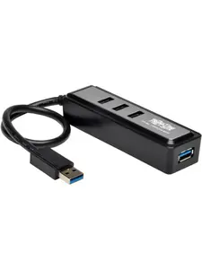 Tripp Lite TRL-U360-004MINI 4-Port Portable USB 3.0 Super Speed Hub, Black