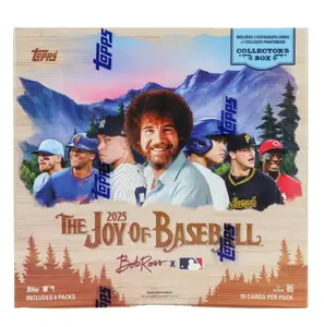 2025 Topps x Bob Ross The Joy of Baseball Collectors Edition Box