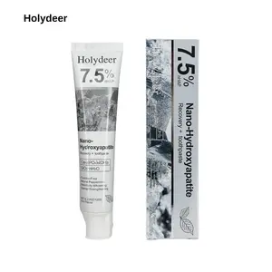 Holydeer Nano Hydroxyapatite Toothpaste - Fluoride-Free Advanced Enamel Repair & Sensitivity Care - Gentle Natural Peppermint Freshness Formula - Daily Oral Care for Whitening & Sensitive Tooth Restoration