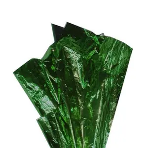 Dark Green Metallic Wrap | 4 Count
