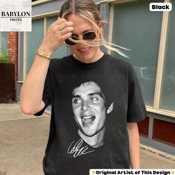 Retro Cillian Murphy T Shirt - Cillian Murphy Tee, Cillian Murphy T-shirt, Cillian Murphy Sweatshirt, I Love Cillian Murphy Ireland Shirt