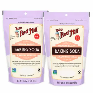 2 Pack Bob's Red Mill Baking Soda, 1 lb (454 g) 1 Pound