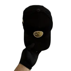 Gorra De La Moneda, Color Negra, La Mejor Calidad
