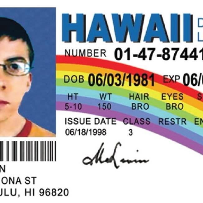 McLovin Superbad ID Card High Quality Glossy Finish Movie Prop Fun Gag Gift with Unique Graphics and Durable Print