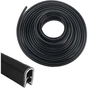 32.8Ft (10M)  Door Edge Guards,No Glue Auto Protector Trim, Anti  U-Shape  Door Seal for  Universal Fit for  Sedans SUV (32.8Ft(10M))