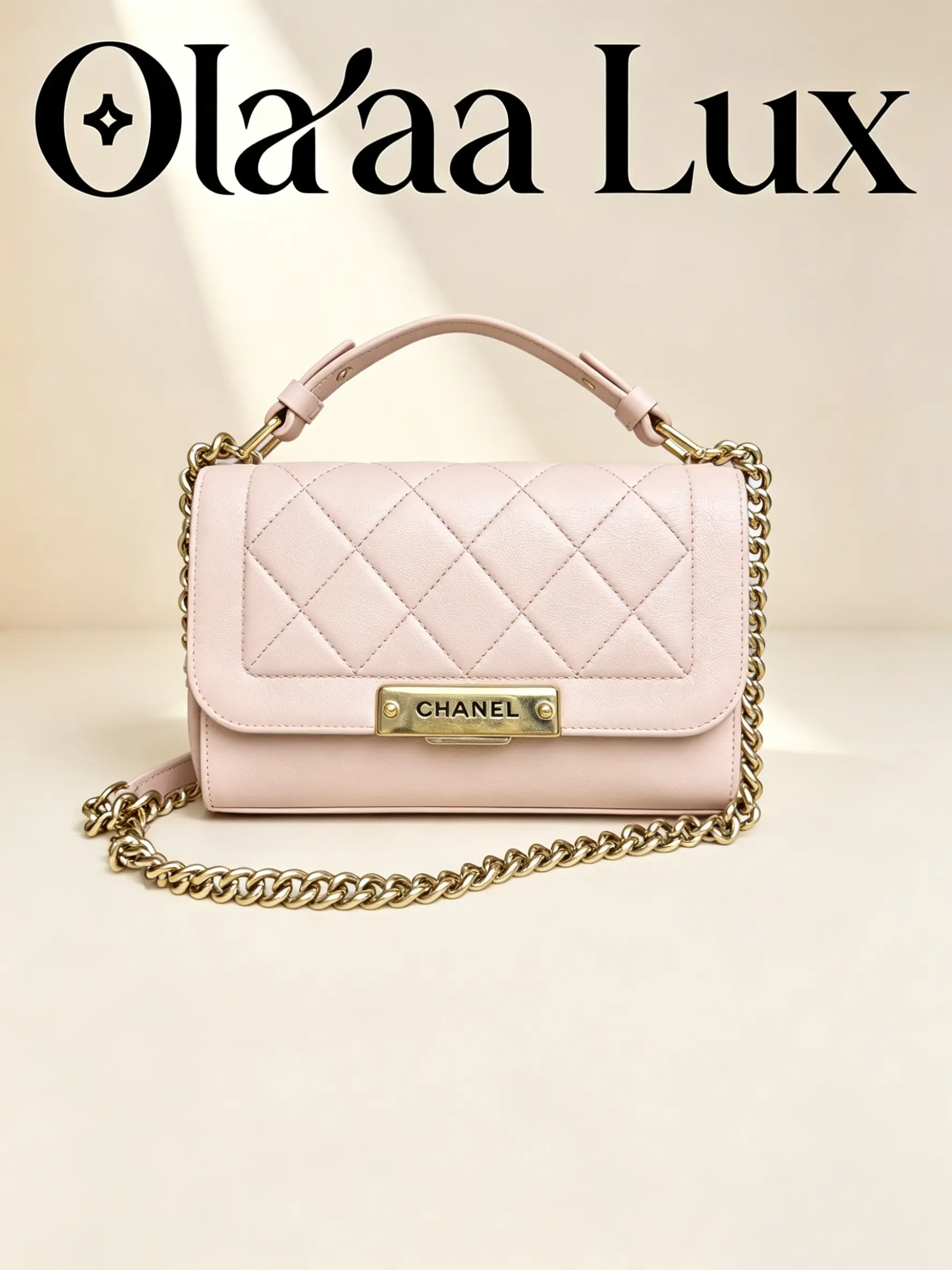 Pre-owned CHANEL pink shoulder bag C335412