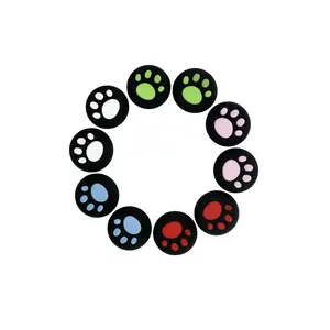 2pcs Non-slip Silicone Analog Joystick Thumb Stick Grip Cap for PS2 PS3 PS4 PS5 Xbox One Xbox 360 Xbox Series X Switch Pro Controller