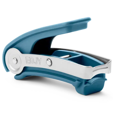 EDJY Stainless Steel Single Blade Toenail Cutter - Nail Care Tool for Feet with Smooth Trim, Clean Cuts and No Crushed Nails