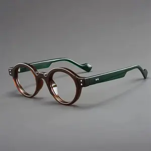 2026 Retro Round Tortoiseshell Glasses | Unisex Vintage Style Optical Frames | Lightweight & Stylish Eyewear