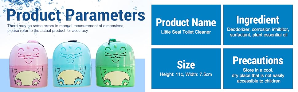 Cute Dinosaur-Shaped Toilet Bowl Cleaner Bottle - Bathroom Toilet Tank Cleaner, Long-lasting Fragrance Technology, Unique Bottle Design, Equipped With Rope (Ocean/Jasmine/Peach)