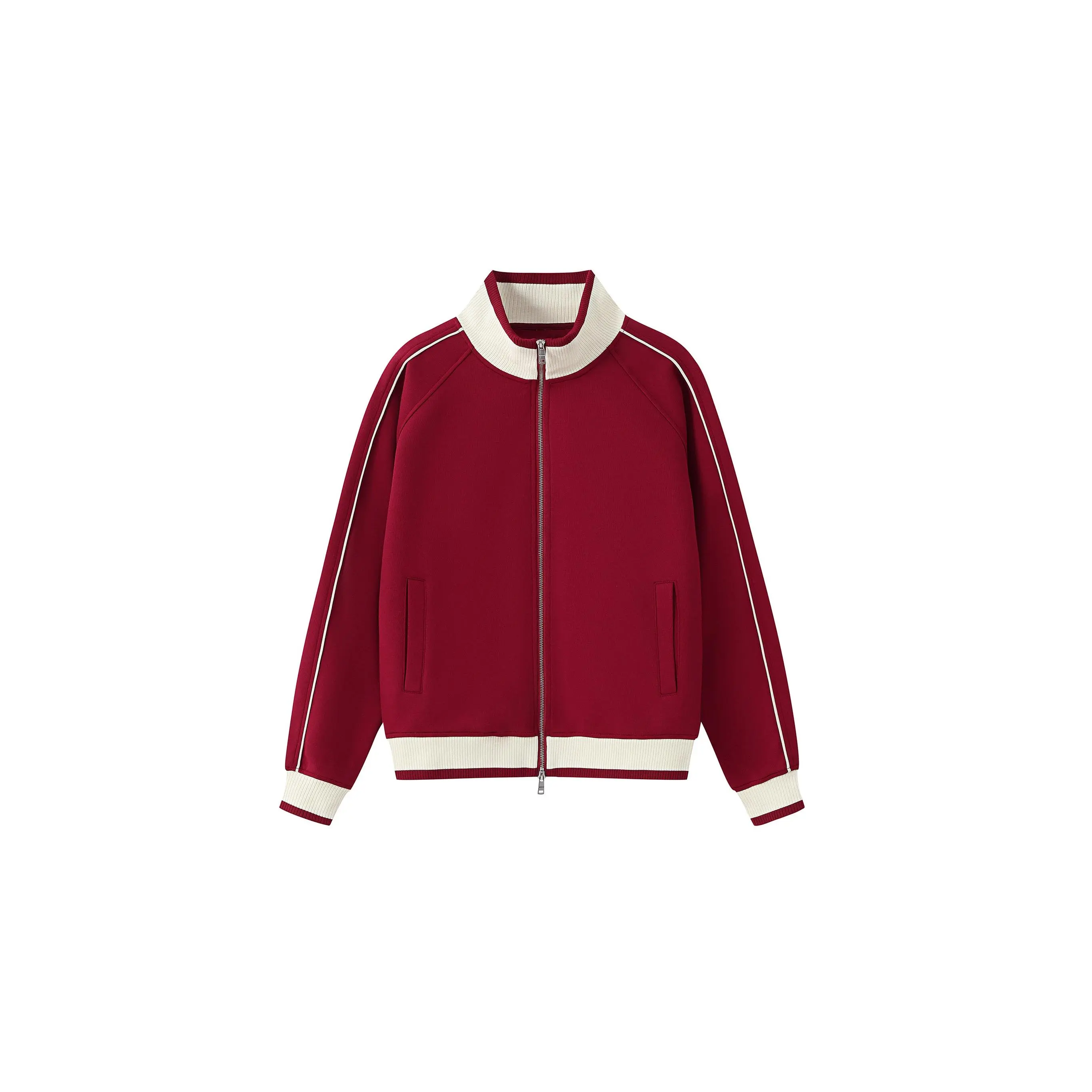 Color Block Track Jacket
