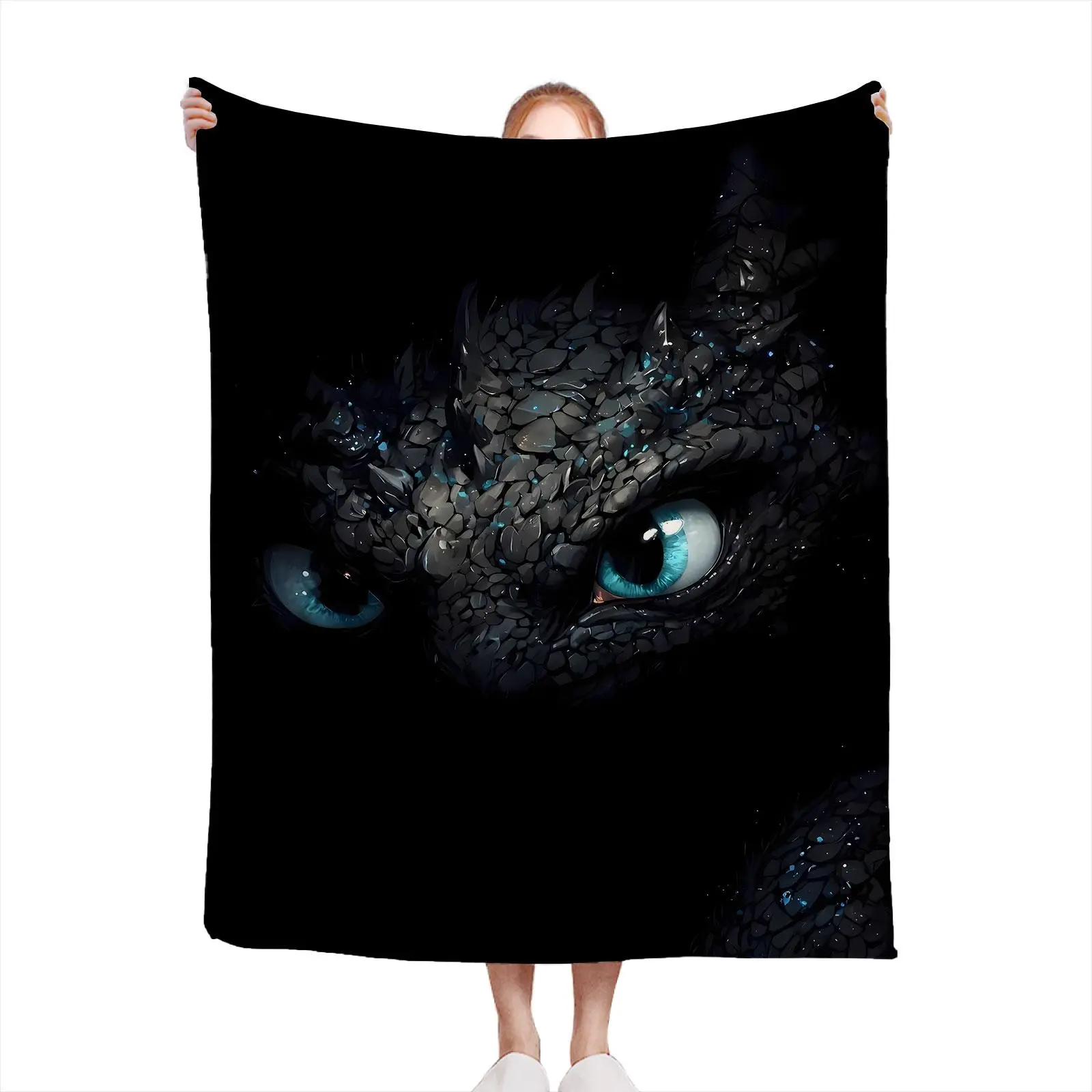 How to Train Your Dragon Flannel Throw Blanket Perfect For Plant Lovers & Teens Blanket Reading Nook Dorm Room Lounging Couch Napping Cute Aesthetic Decor & Birthday Gift