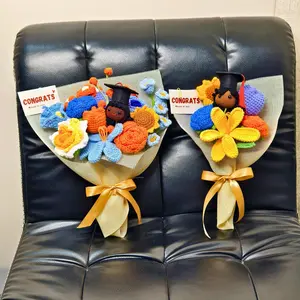 Crochet Graduation Bouquet with Mini Doll: Class of 2026 Keepsake - ETSY-111-0012