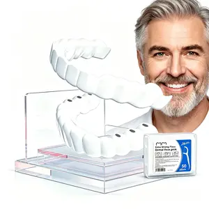 [3 Pairs] Instant Snap-On Veneers - NaturalWhite SmileHack - Soft Moldable Teeth Coverfor Men & Women (2026 UpgradePhotoReady)Confident Shine Visual LookEnhancer