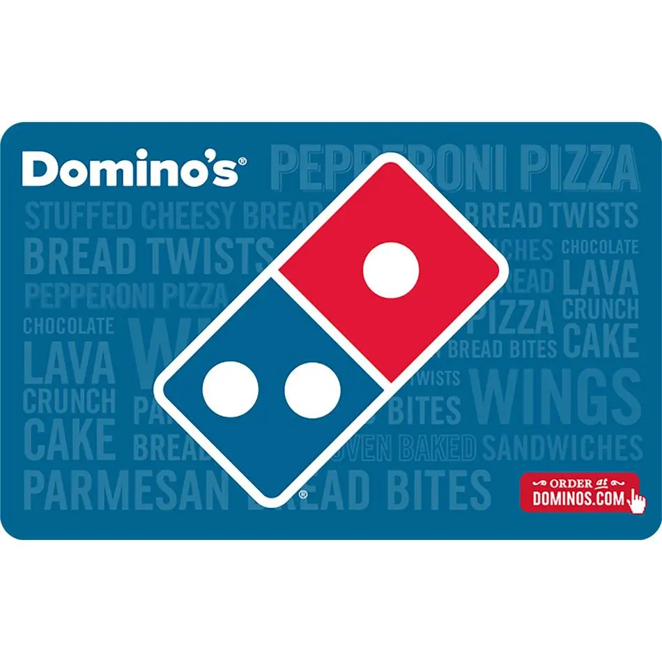 Domino's eGift Card | Pizza, Wings, Pasta & Delivery